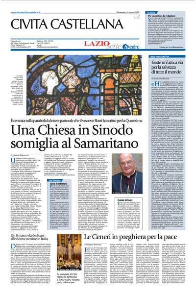 Avvenire - pagina diocesana del 06/03/2022